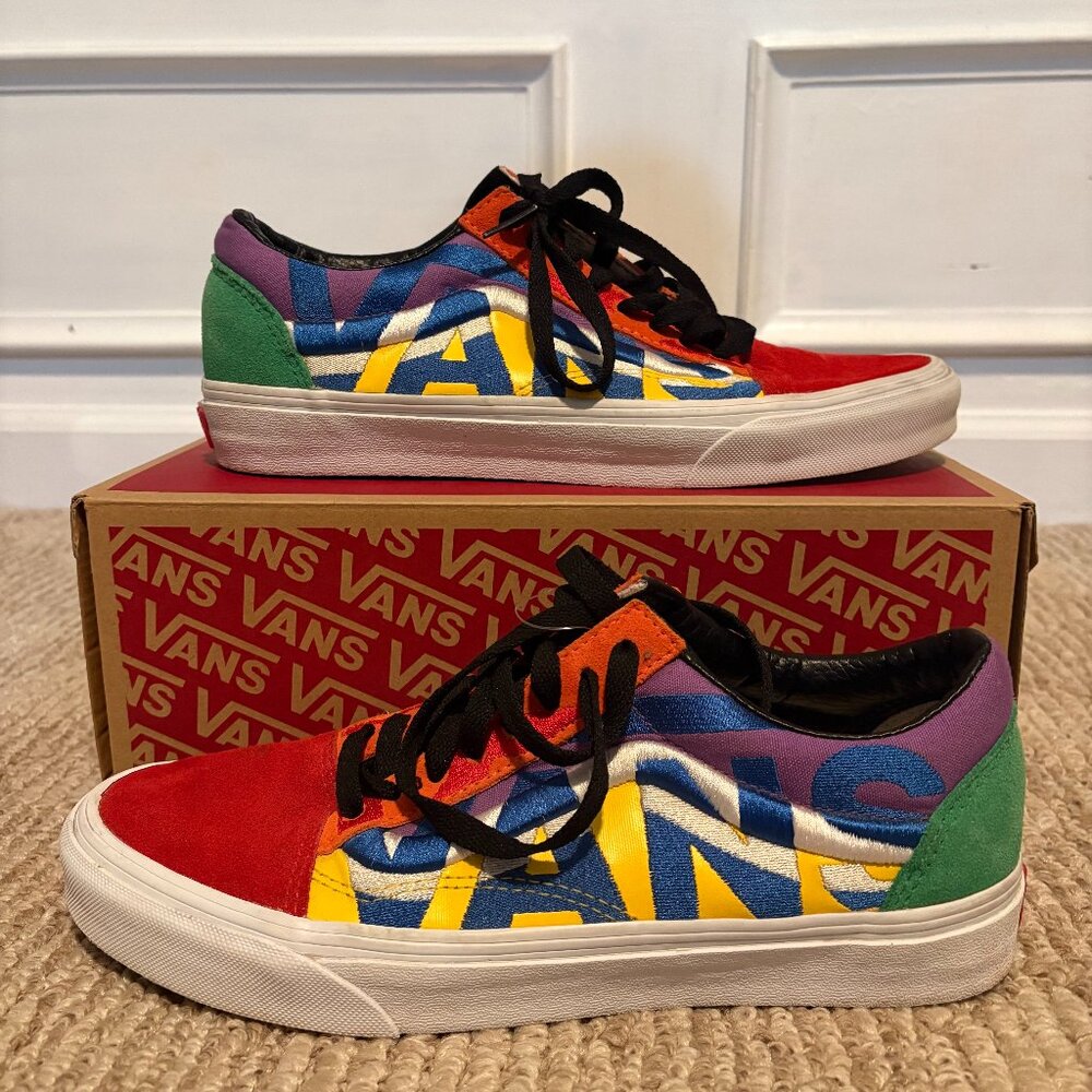 Vans Classic Old Skool Statement Men's Size 8.5 Wmn 1 Unisex "OFF THE WALL"
